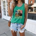 thumbnail image 2 of felwors 250 Anniversary USA Women Tank Tops American 250Th Patriotic Freedom Top (Green, S), 2 of 8