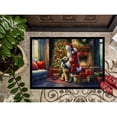 thumbnail image 3 of Carolines Treasures DAC4127JMAT 24 x 36 in. Unisex Irish Wolfhound & Santa Claus Doormat, 3 of 5