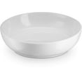 thumbnail image 2 of Kook Tazón para pasta, ensaladeras, tazones para servir, sopa, cerámica, gran capacidad, apto para microondas y lavavajillas, juego de 4, 40 onzas (blanco), 2 of 6