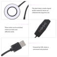 thumbnail image 2 of SHISUYAN USB Clip On Lamp 20W Indoor Plant Growth Light Black ABS, 2 of 8
