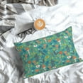 thumbnail image 3 of Cauagu Mushrooms and Flowers Print Pillow Covers with Envelope Closure,1PC Pillow Cases Decorative Pillow Case for Bed & Couch, Pillows Not Included-20"x30", 3 of 6