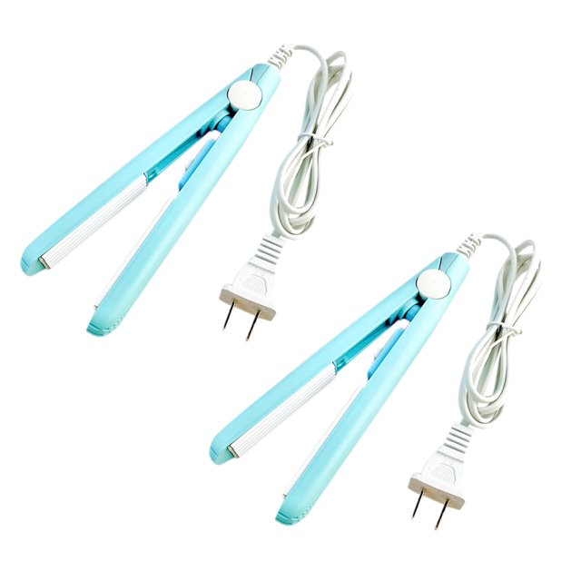 Oleegame 2PC Blue Heat Sealing Machine Packaging Bag Plastic Bag Sealer Wave Sealing Machine Blue