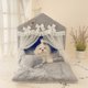 thumbnail image 4 of SmileyTails Pet Princess Palace House - Winter Warmth and Luxury for your Pet ShopWise Round, 4 of 12