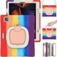 thumbnail image 5 of Funda con soporte de anillo ajustable para iPad de 9,7 pulgadas (2018) con correa para el hombro, gran soporte de anillo ajustable, protección contra golpes., 5 of 5