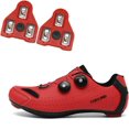 thumbnail image 1 of GHSDFBB Chaussures de Cyclisme pour Hommes avec Crampons Ensemble Compatible Vélo Peloton SPD Delta Crampons Chaussures de Cyclisme d'Intérieur pour Hommes Chaussures de Route, 1 of 6