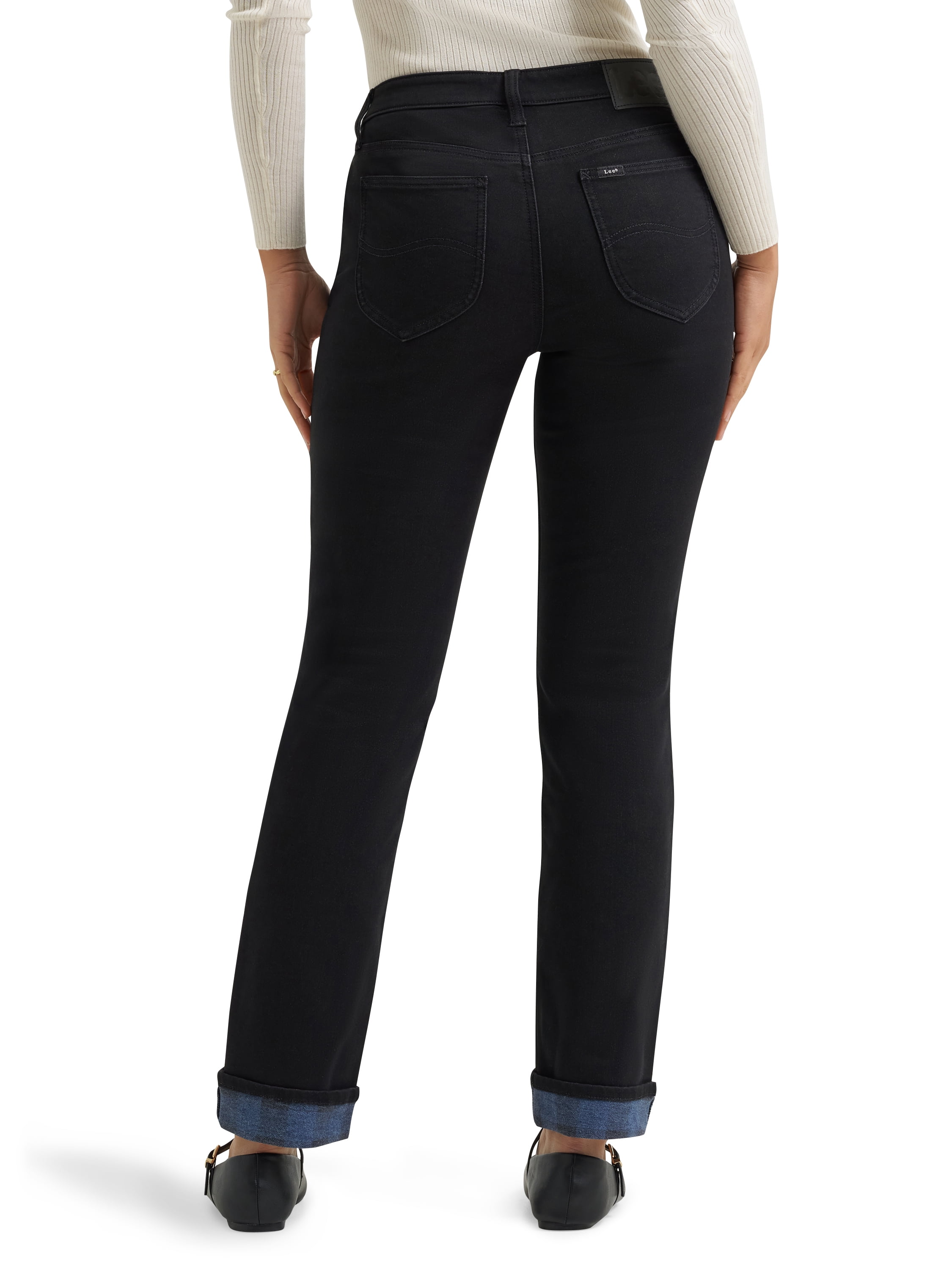 Lee® Women's Single Layer Warming Brushed Denim Jeans, Sizes 4-18