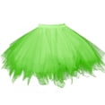 thumbnail image 2 of Fgnfyis Women's Short Vintage Ballet Pleated Puffy Tutu Petticoat Skirt Adult Tutu Dancing Skirts Women's Skirts J_001 One Size, 2 of 3
