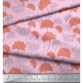 thumbnail image 2 of Soimoi Cotton Jersey Fabric Flower Artistic Print Fabric by Yard 58 Inch Wide, 2 of 3