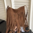 thumbnail image 2 of gcong Elegant Finish Messenger Bag With Tassel Small Square Design For Daily Use And Versatile Occasions, 2 of 6
