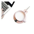 thumbnail image 2 of Christmas Intelligent Constant Temperature Heating Coaster, Insulated Water Cup Base, Desk Warmer Heating Pad, 2 of 5