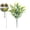F, variant on Outdoor Artificial Plant UV Resistant Fake Stem Plant, Faux Plastic Greenery for Indoor Outside Hanging Garden Porch Window Box Home Wedding Farmhouse Outdoor Decoration