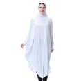 thumbnail image 2 of lionlar Robe de Prière Musulmane pour Femmes, Couverture Complète, Pièces Arabes, Robe Suspendue - Bleu, TG m, 2 of 9