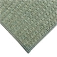 thumbnail image 3 of 2'x6' Soft and Durable Interlace Indoor - Outdoor Area Rugs Lightweight and Flexible for Easy Cleaning and Transport (Color: Olive), 3 of 7