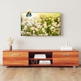 thumbnail image 2 of Low Profile TV Stand for TVs Up to 70 Inches, Rustic TV Cabinet, Entertainment Center with Storage Cabinet and Open Shelves, Brown, 2 of 9