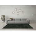 thumbnail image 3 of Ahgly Company Indoor Square Oriental Light Blue Modern Area Rugs, 4' Square, 3 of 4