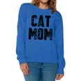 thumbnail image 1 of Awkward Styles Cat Mom Crewneck Sweater Pet Mother Sweatshirts, 1 of 4