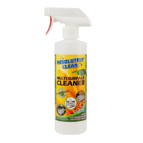 Absolutely Clean Amazing Stainless Steel Cleaner - Natural Enzymes Make Cleaning Easy, Safe & Fume Free - USA Made