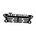thumbnail image 2 of Perchero de exhibición de medallas de metal para , resistente soporte de pared para medallas deportivas para corredores de larga distancia,, 2 of 8
