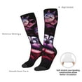 thumbnail image 5 of Saiise Five Nights At Freddy'S Funny Socks Men Women Boys Kids Adults Novelty Graphic Crew Tube Socks Crazy Design Casual Dress Socks for Sports,Running,Travel, 5 of 7