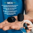 thumbnail image 4 of Ejercitador para hombres y mujeres, 3 niveles de resistencia (6 piezas), tableta de silicona para ejercitar la mandíbula, potente entrenador de mandíbula y ejercitador facial, adelgaza y ton, 4 of 5