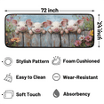 thumbnail image 2 of CURLYOOT Cute Pig Farmhouse Runner Rug 2'x6' Washable Kitchen Runner Rug Indoor Non Slip Laundry Rugs Floor Carpet for Hallway Kitchen Entryway Bedroom Living Room, 2 of 9