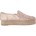 thumbnail image 6 of Sam Edelman Catherine Blush Gold Metallic Leather Slip On Espadrilles Sneakers (Blush Gold Metallic Leather, 8), 6 of 6