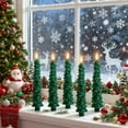 thumbnail image 2 of Velas sin llama para árbol de Navidad Lezonic con mando a distancia de 25 cm, 6 unidades, 2 of 9
