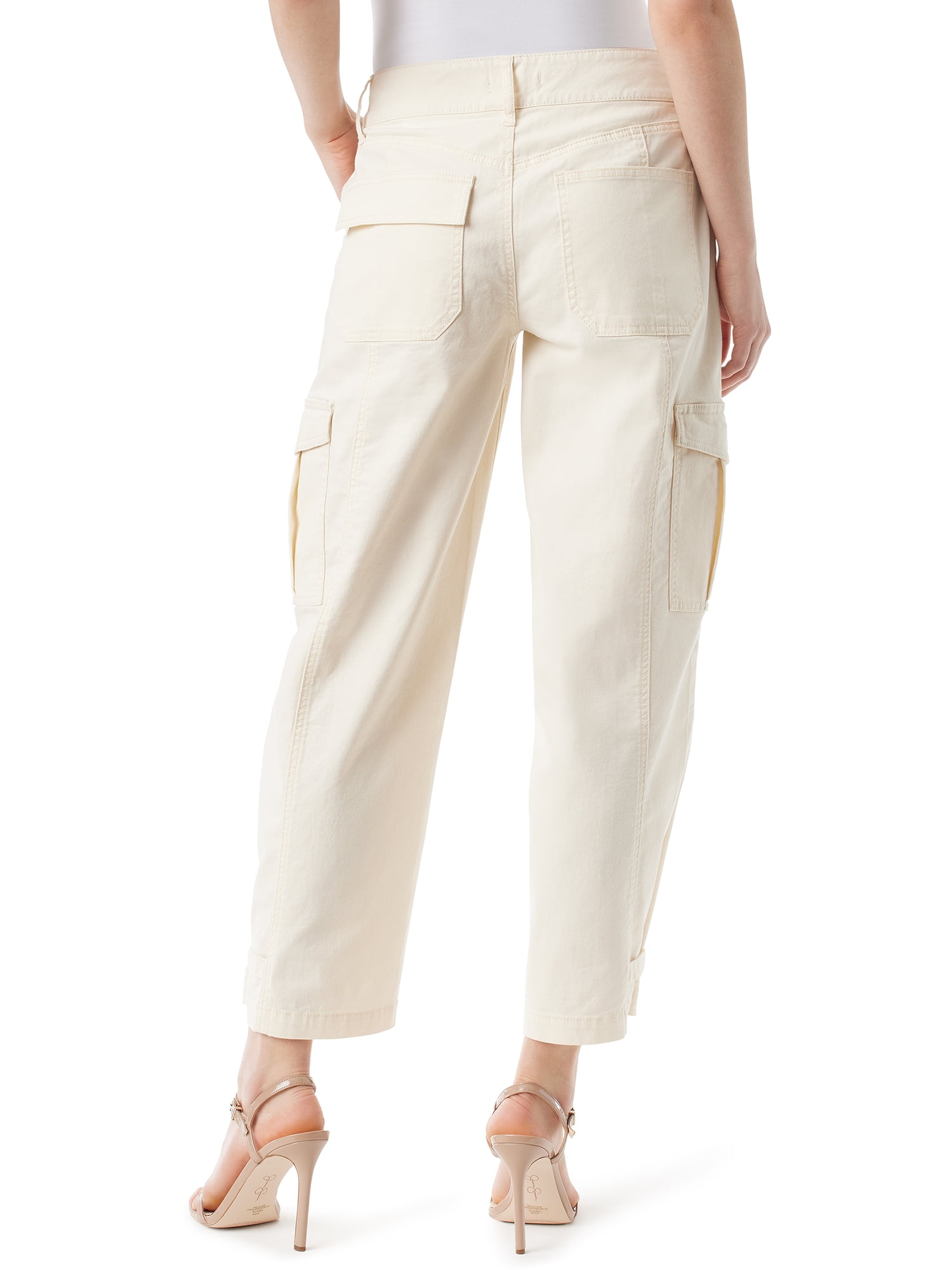 Jessica Simpson Women's and Women's Plus Cargo Low Rise Pants, Sizes 2-26W