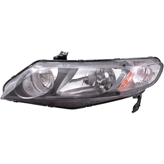 Left Headlight Assembly - Compatible with 2009 - 2011 Honda Civic Sedan 4-Door 2010