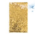 thumbnail image 2 of 3mm Shiny Sequin Fabric Easy To Cut Costume Fabric For Making Tablecloth, Table Runner, Dress 135x100cm(golden), 2 of 2