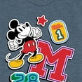 thumbnail image 3 of Disney - Mickey Mouse - Stitched Patches - Youth Short Sleeve Graphic T-Shirt, 3 of 5