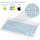 thumbnail image 2 of Innotech SC Combo de Teclado y Mouse Bluetooth Recargable Juego de Teclado de Mouse Inalámbrico Compacto Portátil Ultradelgado con Retroiluminación de 7 Colores para Android Windows Tableta Teléfono Celular iPad 13 y Superior-Azul, 2 of 6