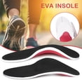 thumbnail image 4 of 1 Paire Semelles Orthotiques Pied Plat Haut Talon Soutien Pieds Inserts Pad R6F8, 4 of 6