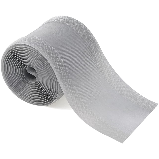 Sujetacables para suelo, protector de cables, gestión de cables, solo para oficina comercial, alfombra (negro, 2 piezas), gris, 1 pieza