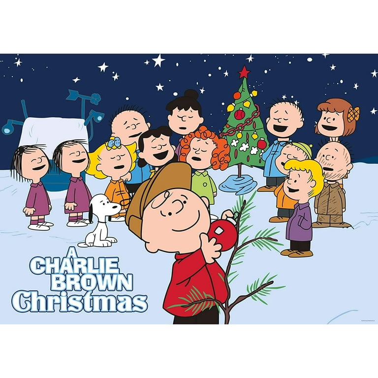 Aquarius Charlie Brown Christmas 1000 Pc Puzzle - Walmart.com