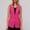 Hot Pink, variant on Women's Sleeveless Solid Vest down Jacket Women Lightweight Tan Wool Trench Coat Women Winter Jackets for Women Fashion Winter Coats Jackets for Women Winter Sweater Real Coats for Women
