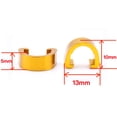 thumbnail image 4 of 10PCS Wire Clamps Tubing Clips Mountain Bike C Shaped Buckle Bike Line Pipe Fixing Pipe Clamp Line Clips Bike Brake Line Buckle (Golden), 4 of 8
