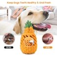 thumbnail image 3 of Lishi Pineapple Dog Chew Toys for Aggressive Chewer- Lifetime Replacement, Indestructible Interactive Treat Toys for Large Medium Small Dogs - Fun to Chew, Chase and Fetch, 3 of 7