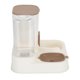 thumbnail image 1 of Comedero Y Bebedero Automático Para Mascotas, Alimentador Automático De Agua Y Alimentos 2 En 1, Fácil Operación PP Para El Hogar, 1 of 7