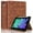Brown, variant on ELEHOLD Case for iPad Mini 7th 6th Generation, PU Leather Case with Pencil Holder,Shockproof Soft TPU Folio Stand Cover,Black