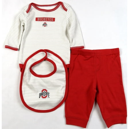 Ohio State Buckeyes Infant Interception Pant Set With Creeper