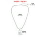 thumbnail image 4 of Qarigey Collar de cadena de moda para hombre, joyería estética resistente ajustable, colgantes colgantes, suéteres para mujer, decoraciones, regalo Ropa, zapatos y accesorios Miscelánea Qarigey AP009189-00, 4 of 6