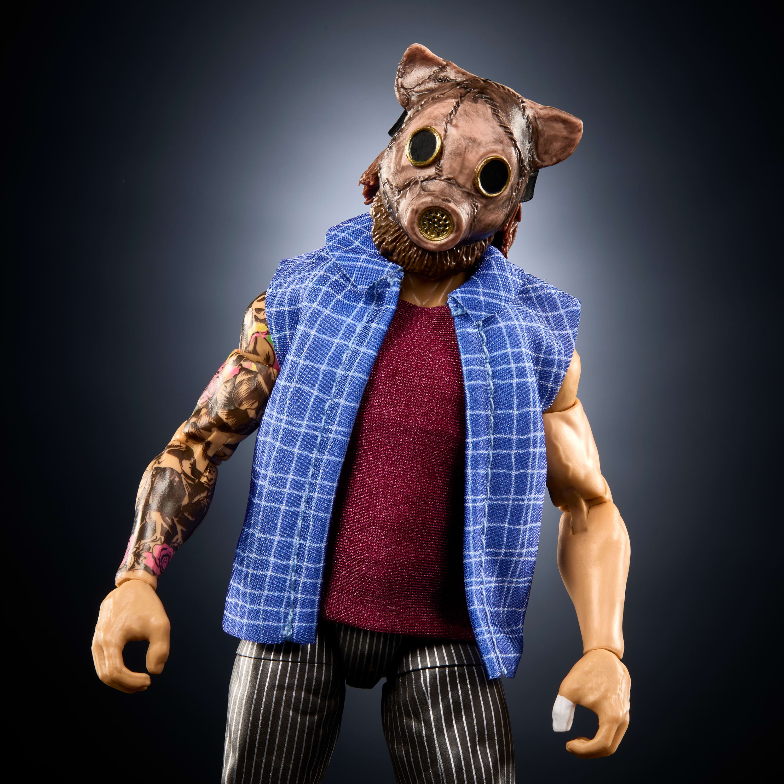 WWE Elite Joe Gacy Action Figure, Series #120, 6-inch Collectible with Articulation & Accessories