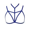 thumbnail image 1 of TureClos Sujetador de arnés para mujer Material premium elástico erógeno Ductilidad sin copa Romántica Firmeza de aire Apasionado Diseño único Lencería royalblue TureClos JD733114962, 1 of 6