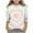 Yellow, variant on LckLvx Girls Tie Dye T Shirts Long Sleeve Heart Graphic Valentine Tee Tops 3/4 Sleeve Crewneck Blouses