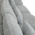 thumbnail image 6 of 160" Cloud Couch Sectional for Living Room, Down Filled 4 Seater, Convertible Sofa Couch, Gray, 6 of 9