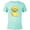 Ocean Blue, variant on The Simpsons Maggie Easter Egg Grass Green - Short Sleeve Blended T-Shirt for Adults - Customized-Yellow