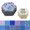 Blue Harmony, variant on Soimoi Hexagon Precut Quilt Kit 120 Cotton Fabric Hexagons + EPP Papers