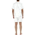 thumbnail image 3 of INSPIRE CHIC Men's Pajama Sets Short Sleeve Nightwear Top and Pants Loungewear, 3 of 5