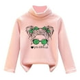 thumbnail image 1 of WEAIXIMIUNG Clothes for Girls 14-16 Set Kids Shirts High Collar and Velvet for Warmth Soft Tops Unisex, 1 of 3